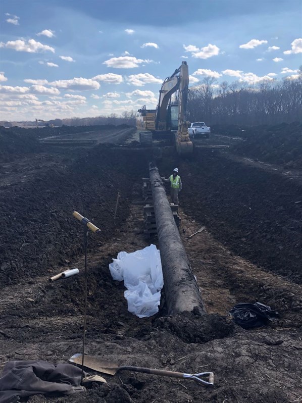 Exposing the line - Probe in foreground