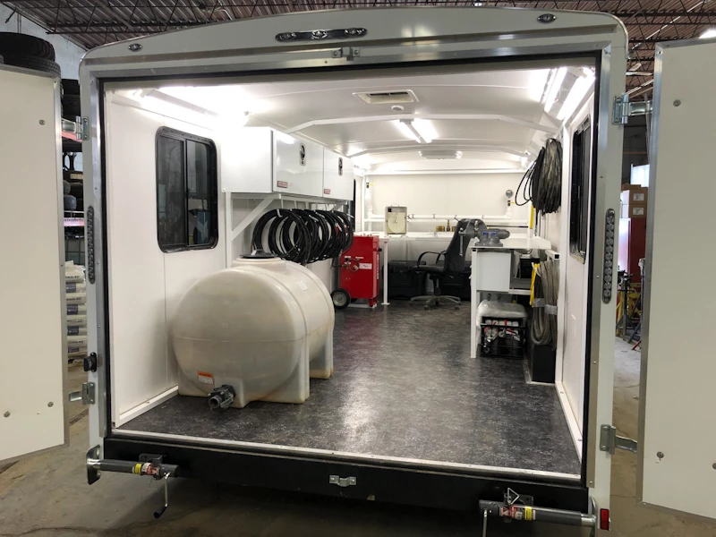 Testing Unit Trailer Design 35 Mile Hydro Static Test