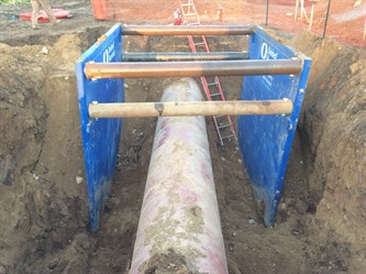 42" transmission main